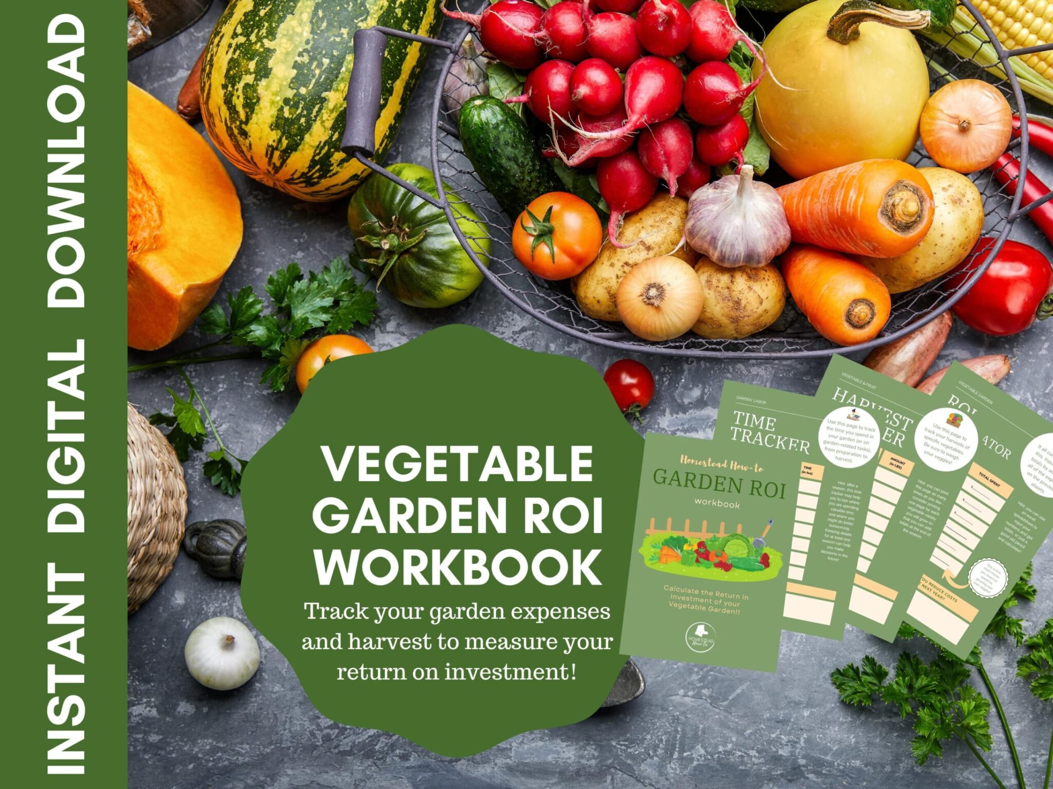 Vegetable Garden Return on Investment Workbook