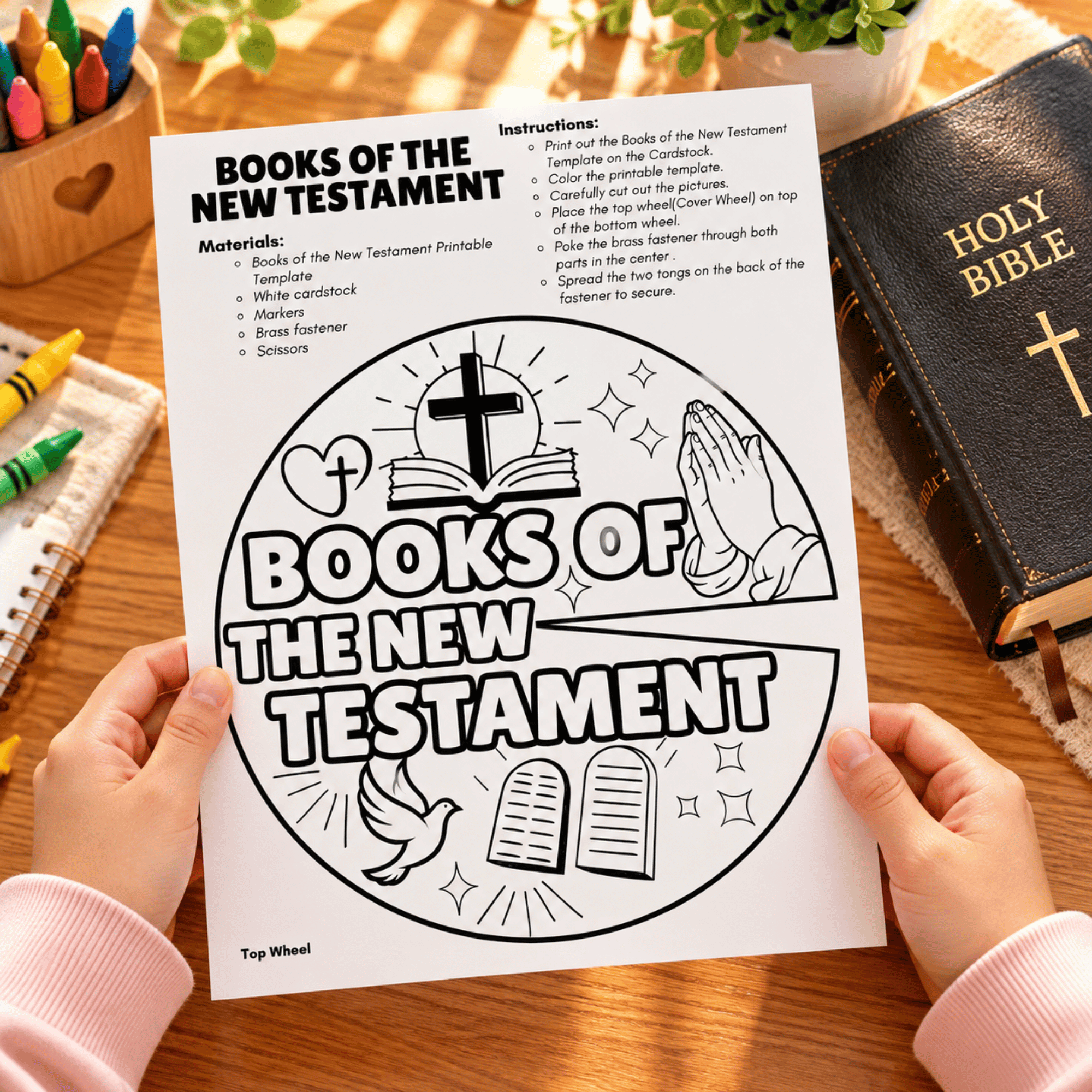 Books of the New Testament Spinner Wheel 3 Books of the New Testament Spinner Wheel - Image 3