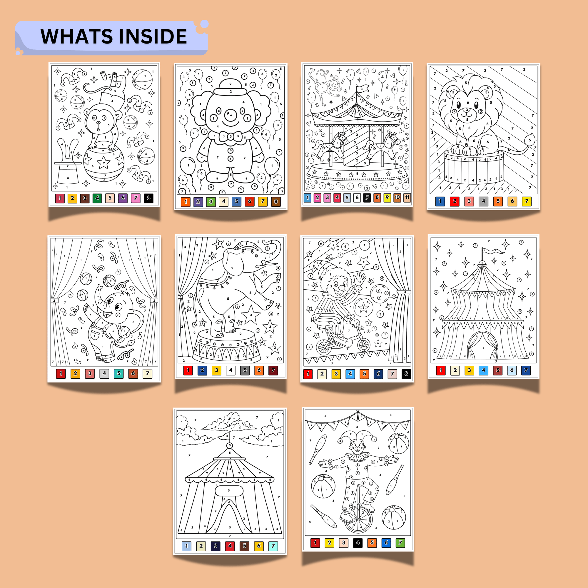 Noah's Animal Wheel Craft Printable 2 Noah's Animal Wheel Craft Printable - Image 2