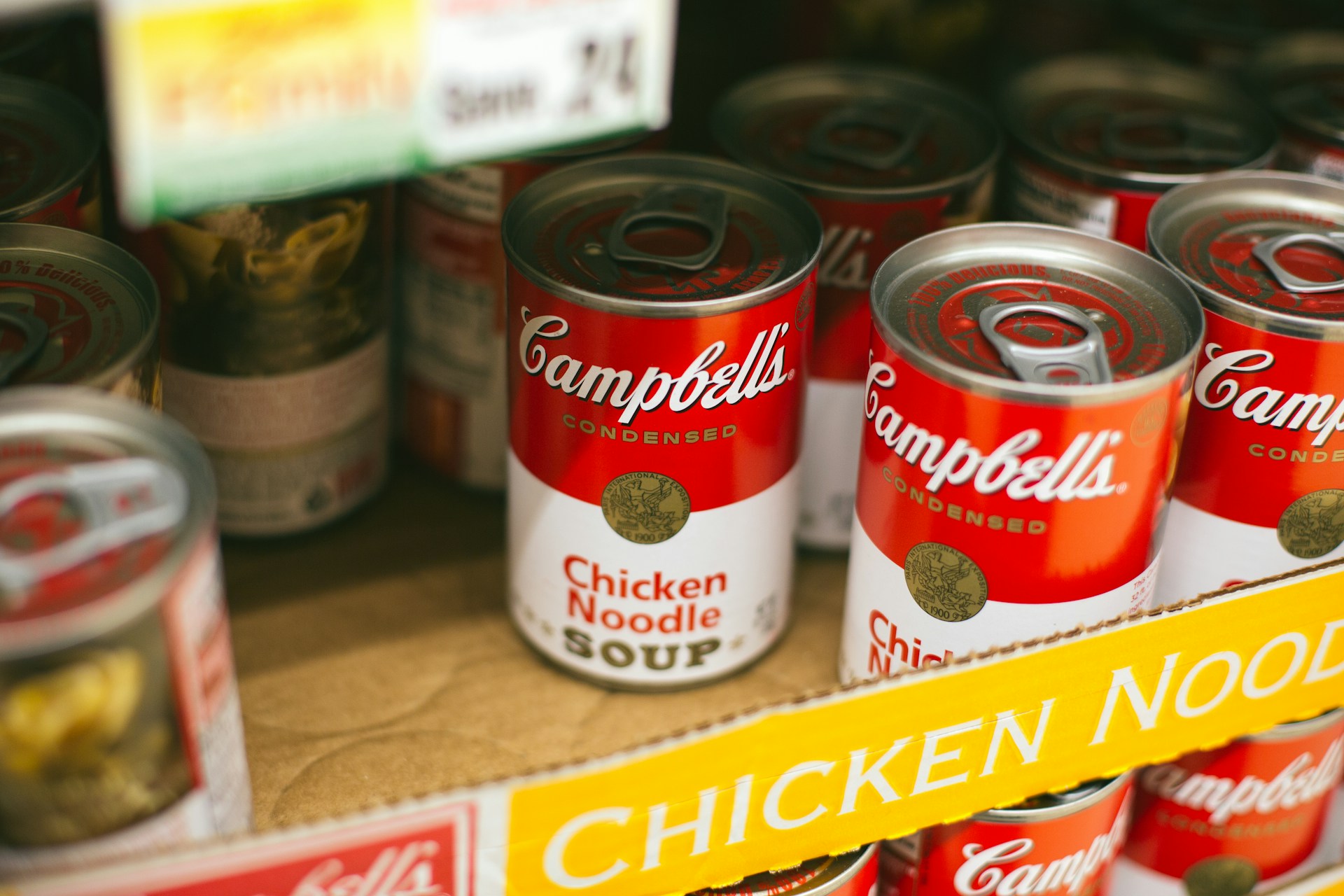 5 Things Food Pantries Would Rather You Didn't Donate and What to Give Instead 1 canned food campbells soap